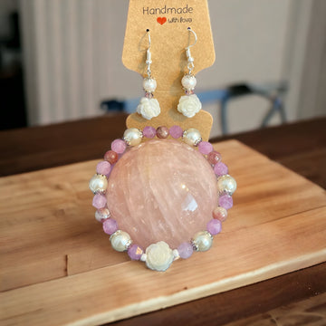 Customize a Bracelet and Earrings Set