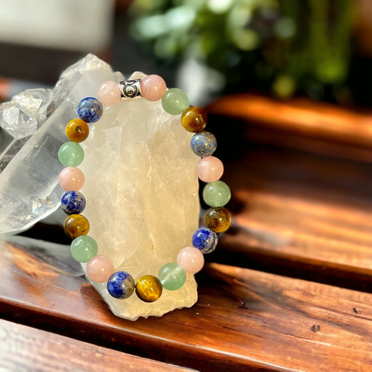 Taurus Bracelet; Gentle Love, Wisdom, Resilience, Confidence, Prosperity & Nurturing Growth