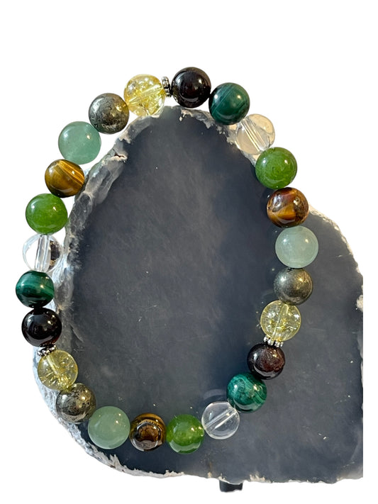 Power of Three 888 Bracelet: Good Fortune, Success, Financial Abundance