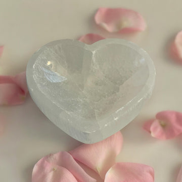 Selenite Bowls | Heart Shape | Moon Shape | Round Shape