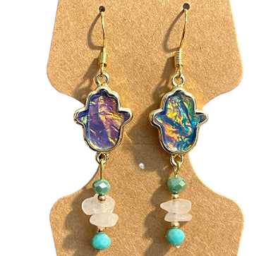 Hamsa Hand Earrings