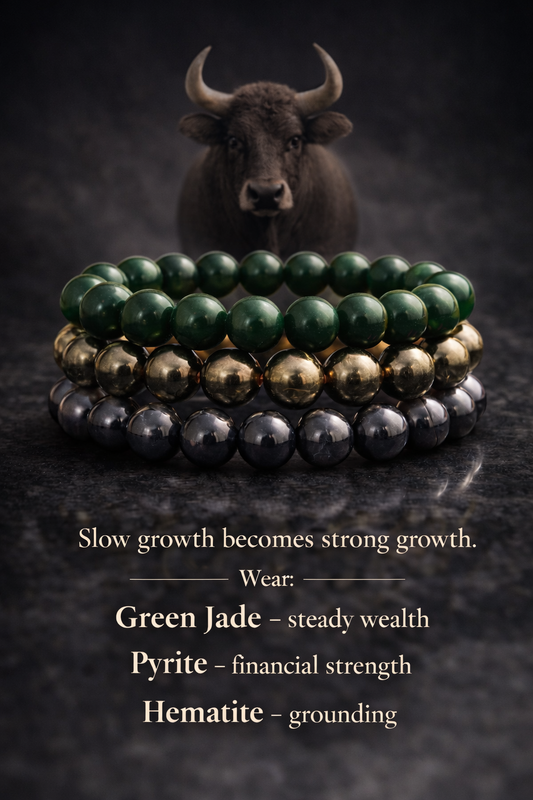 2026 Fire Horse Zodiac Wealth Stack | Protection, Prosperity & Abundance Bracelets