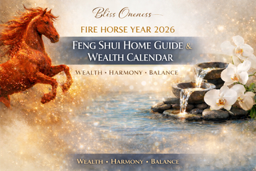 Fire Horse Year 2026 Feng Shui Checklist | Wealth Activation Calendar | Digital Download