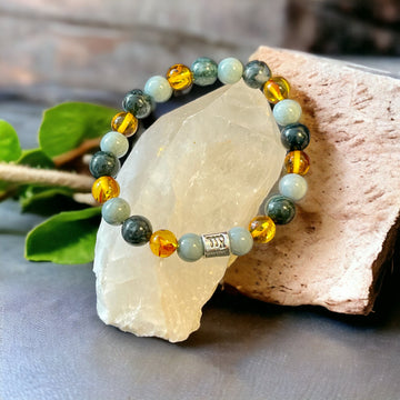 Virgo Bracelet; Calm & Tranquility, Harmony & Balance, Vitality & Energy