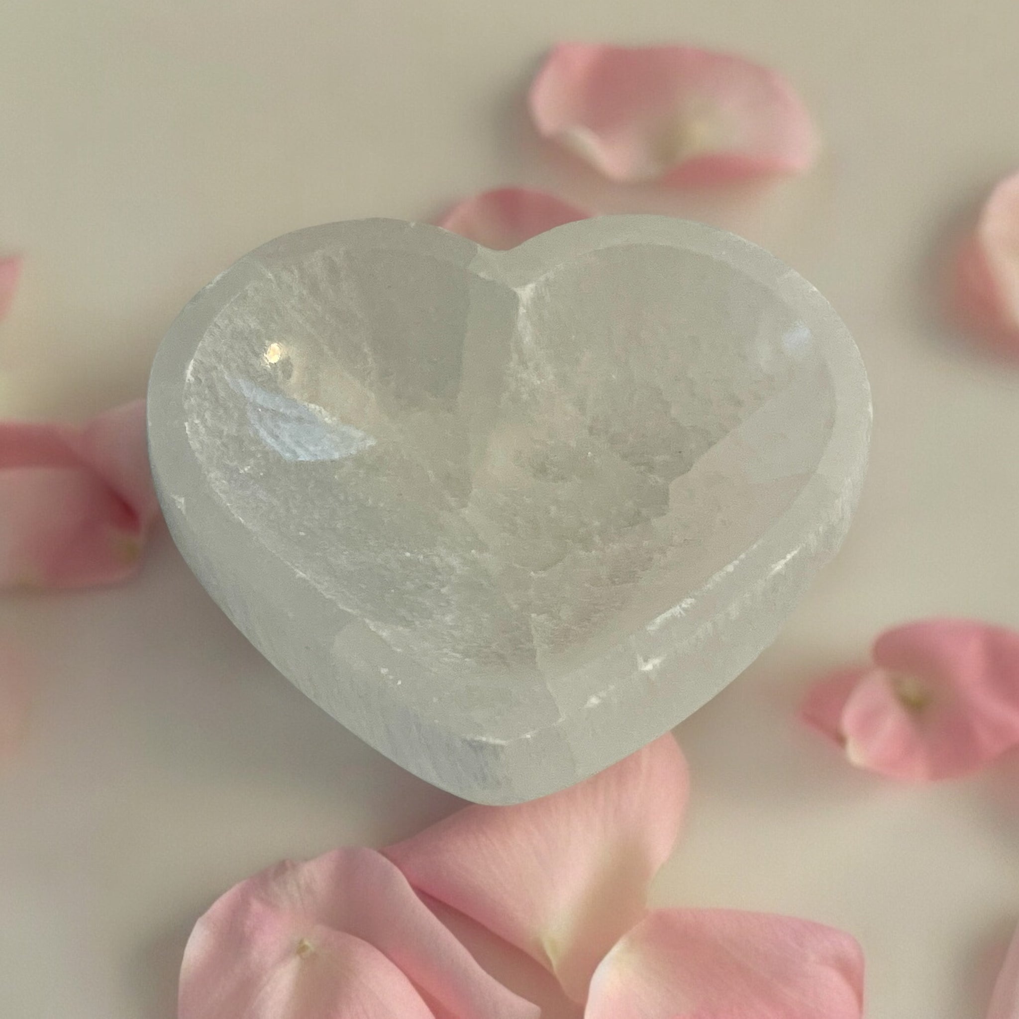 Selenite Bowls | Heart Shape | Moon Shape | Round Shape