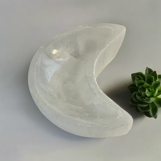 Selenite Bowls | Heart Shape | Moon Shape | Round Shape