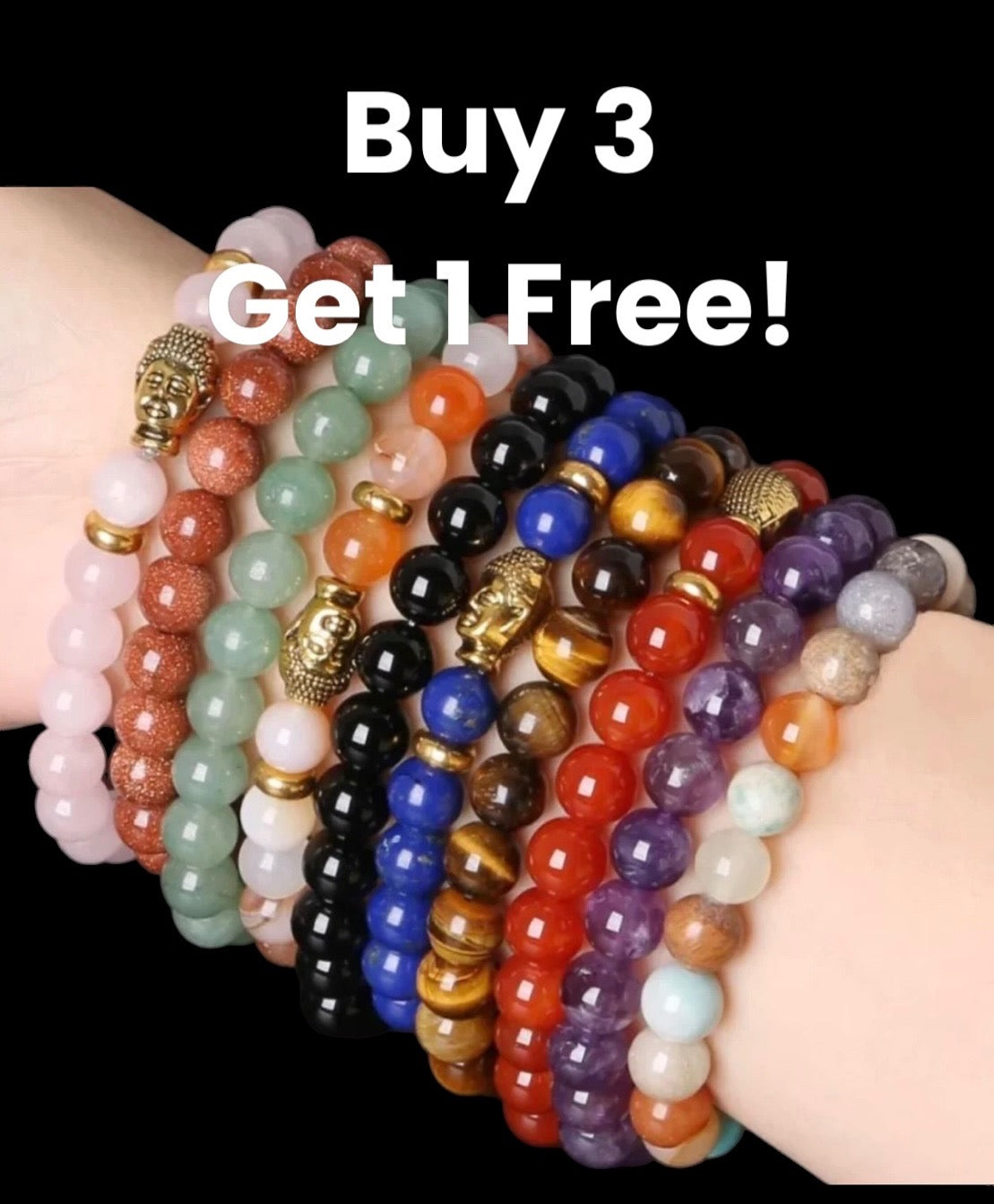 Buy 3 Bracelets, Get 1 FREE or $14 for ONE Bracelet