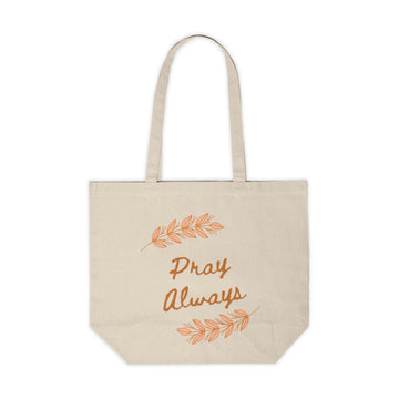 Canvas Shopping Tote - Pray Always