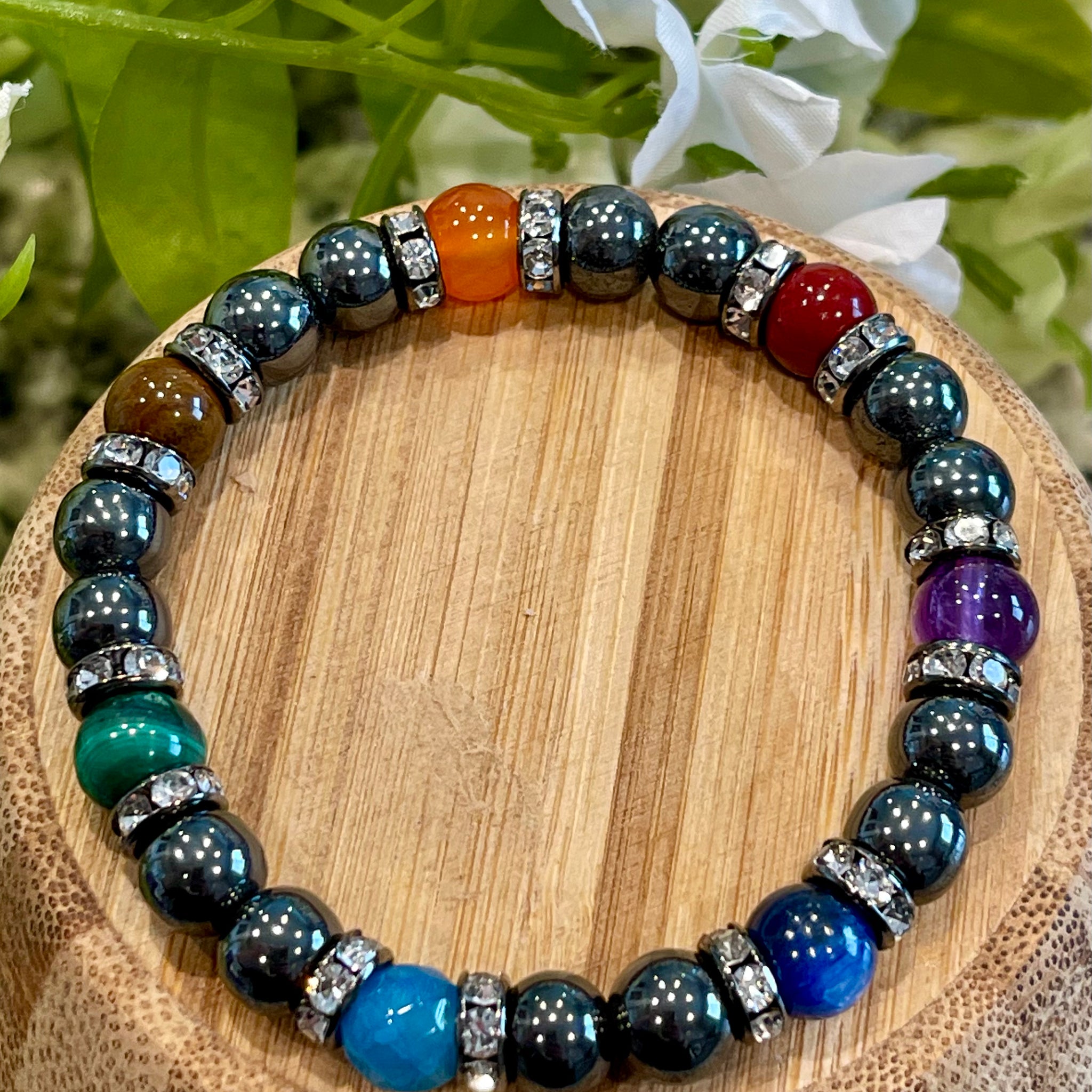 7 Chakra; Hematite: Focus, Grounding, Protection