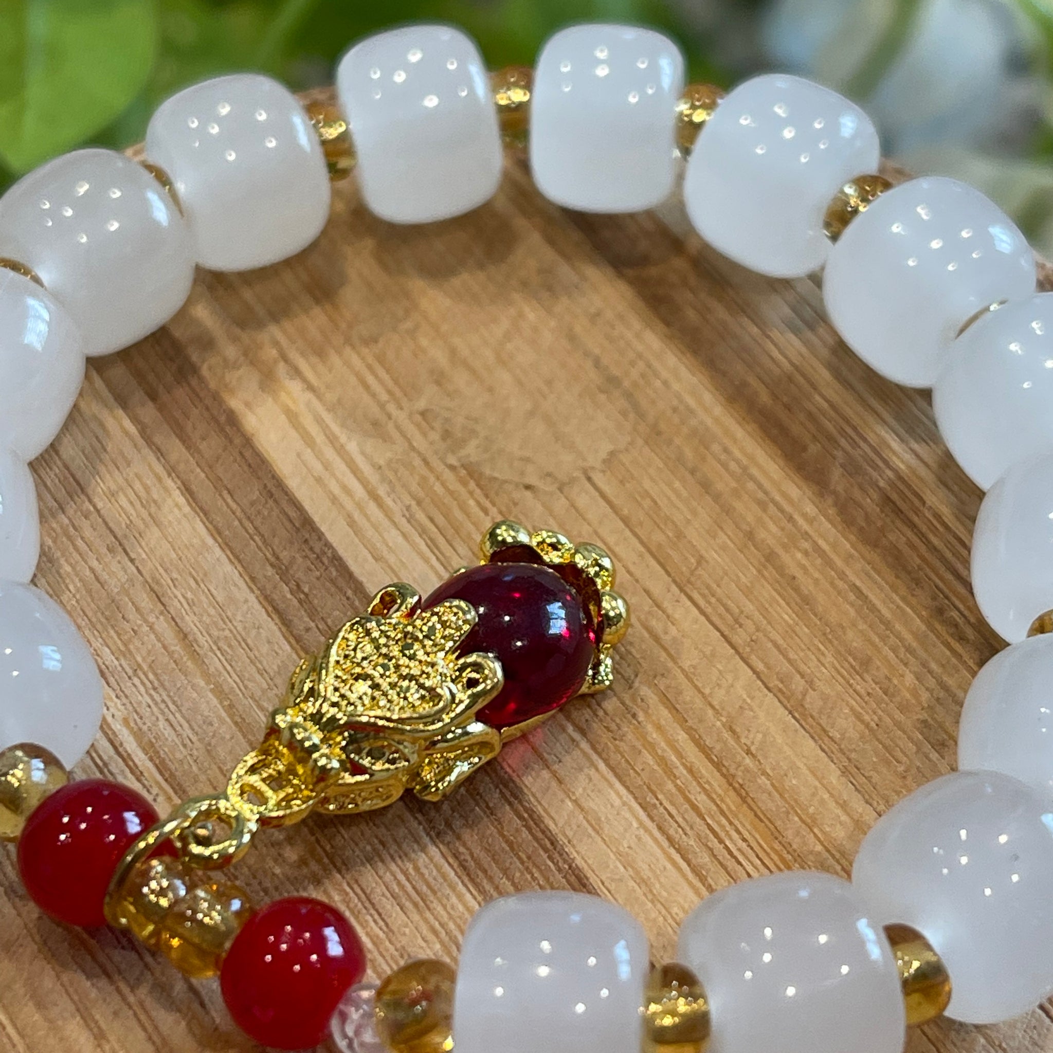 White Jade with Pixiu; Good Luck for Health, Wealth, Love, Business, Fortune