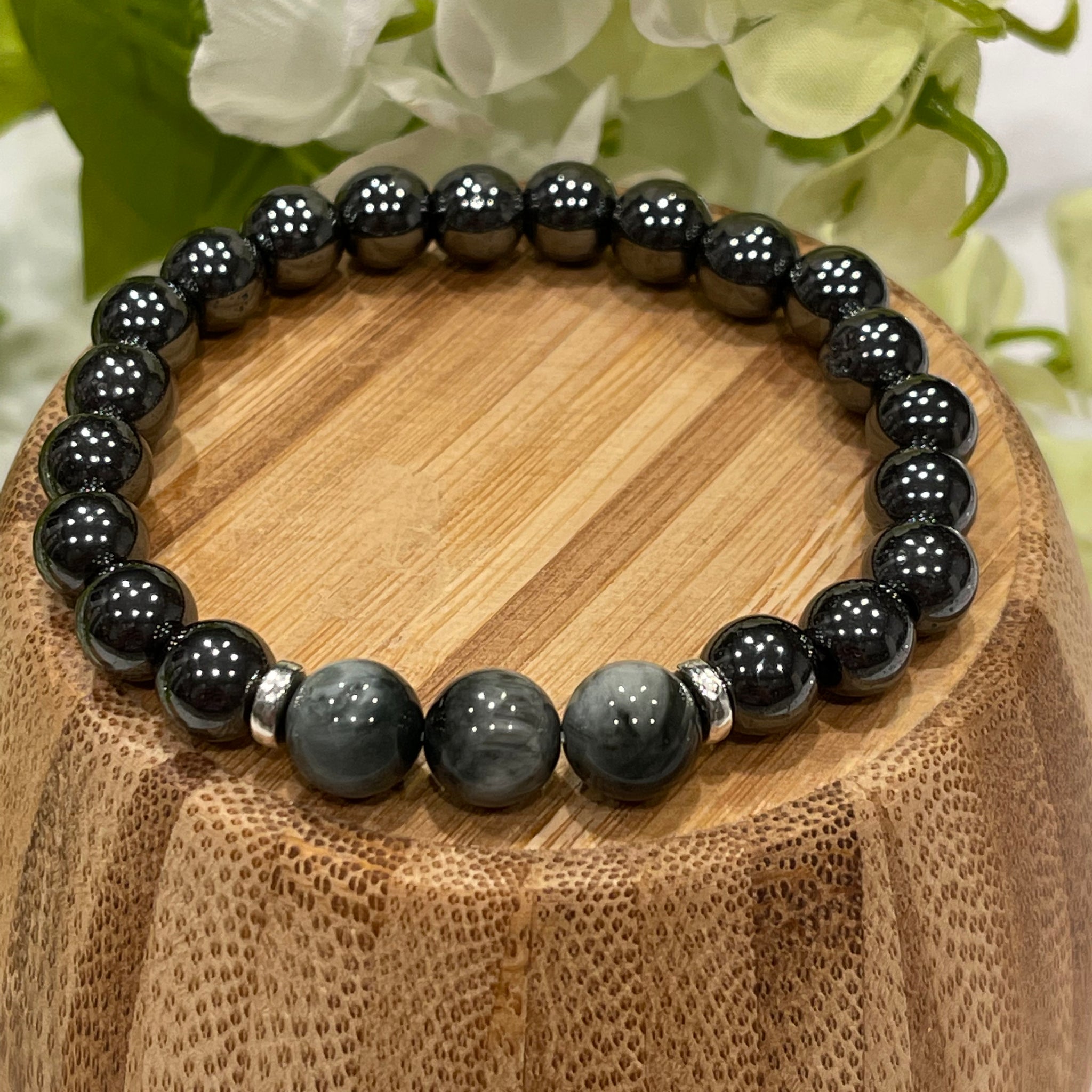 Eagle Eye, Hematite: Protection against Negative Energies & Psychic Attacks, Mental Clarity & Focus