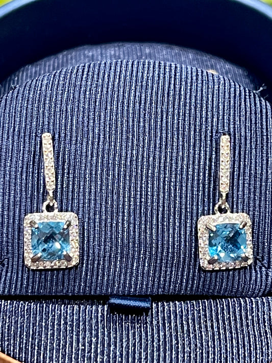 Topaz Earrings